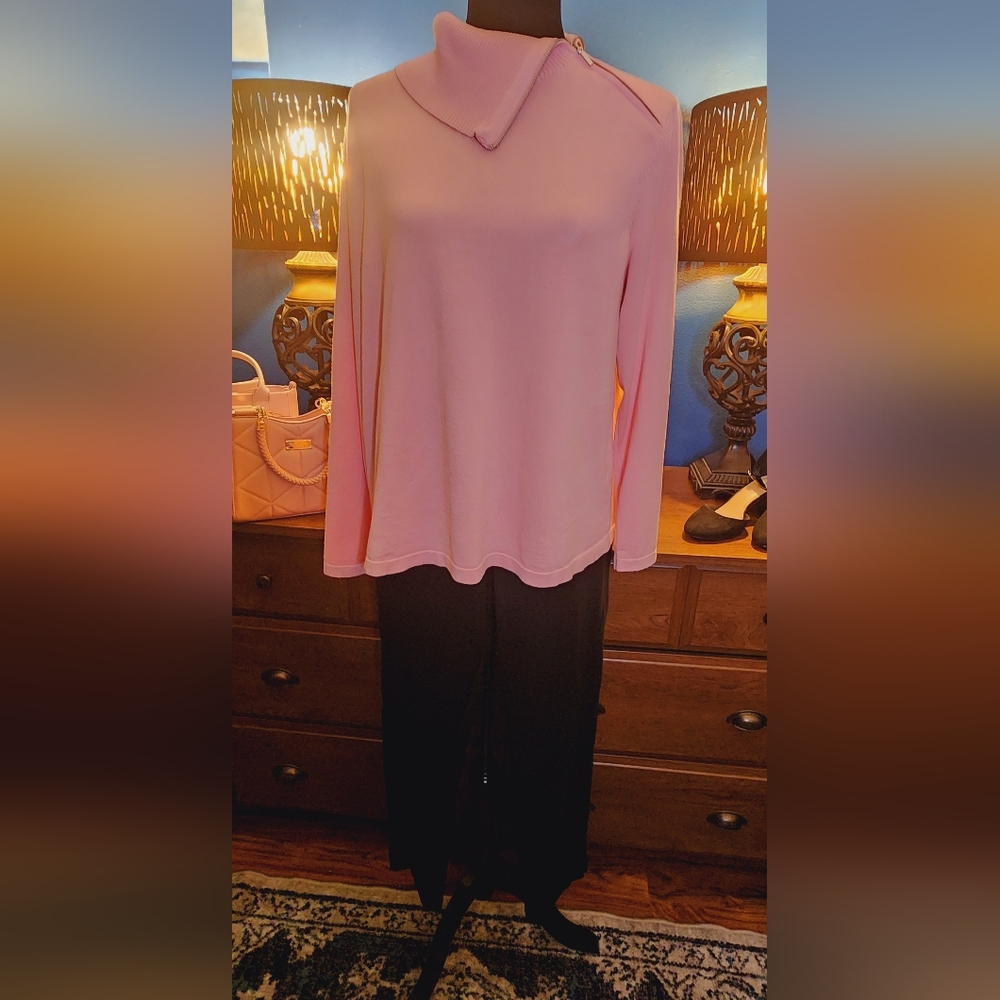 Investments Asymmetric Turtleneck Sweater - New